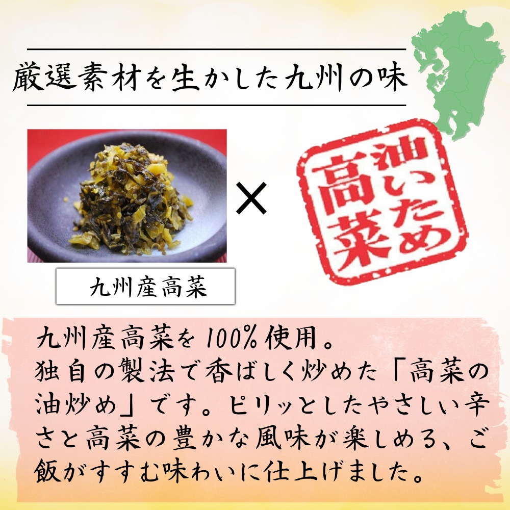 これが九州の高菜たい（140g×4）