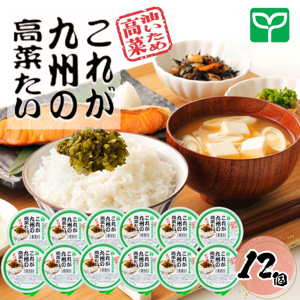 これが九州の高菜たい（ケース:140g×12）